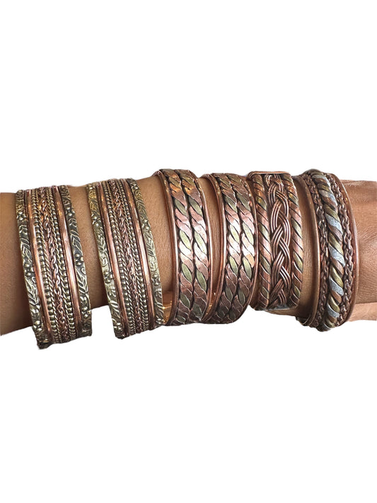 Unique Hand-crafted Copper bracelet