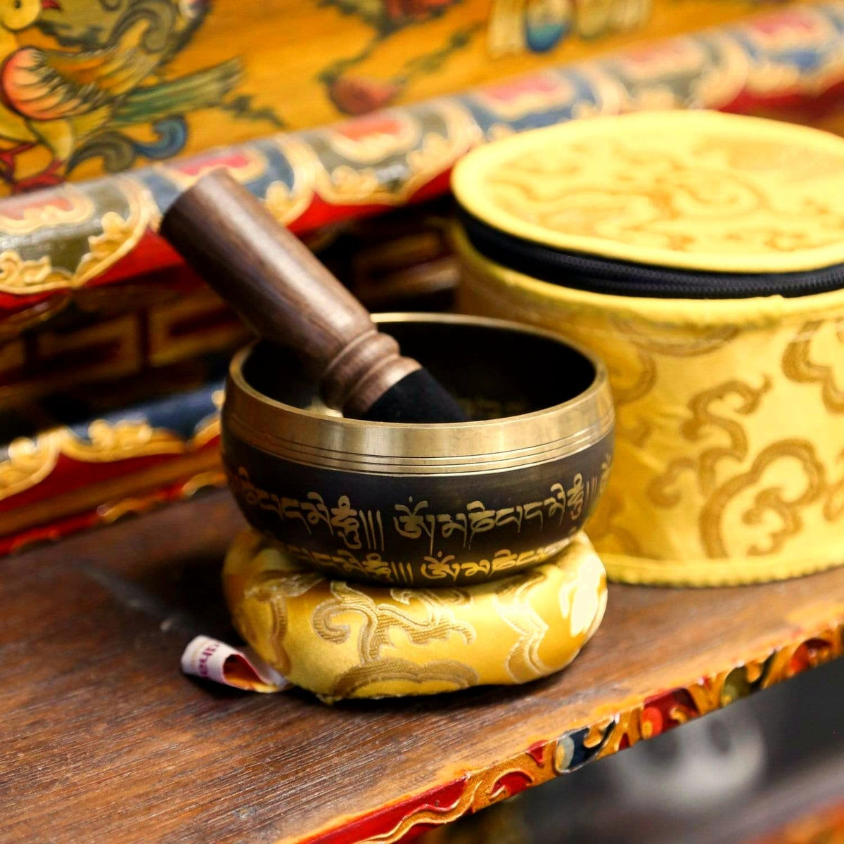 Singing Bowl Gift Set — 5" (Beginner Friendly)