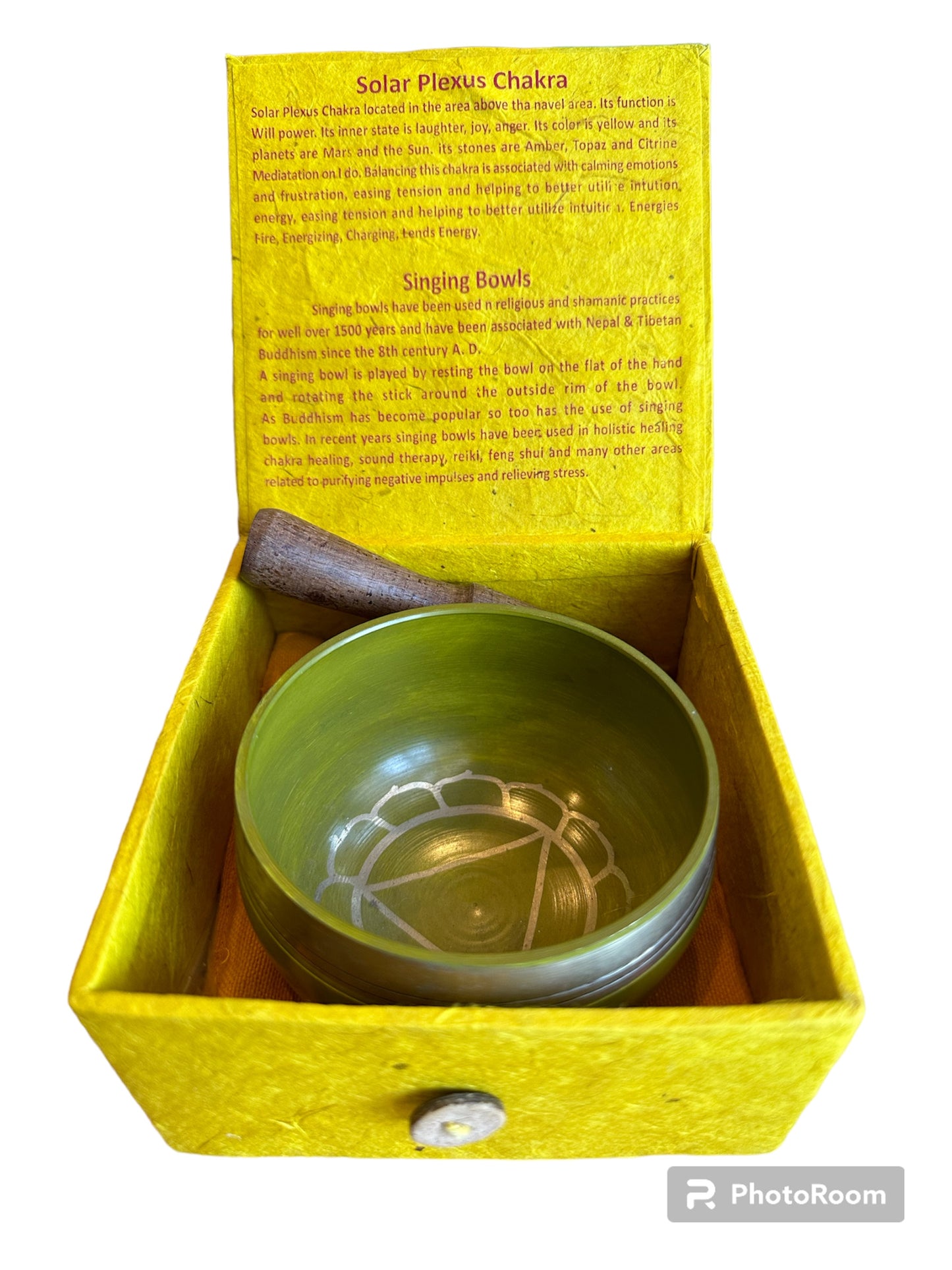 3.5" Singing bowl gift set