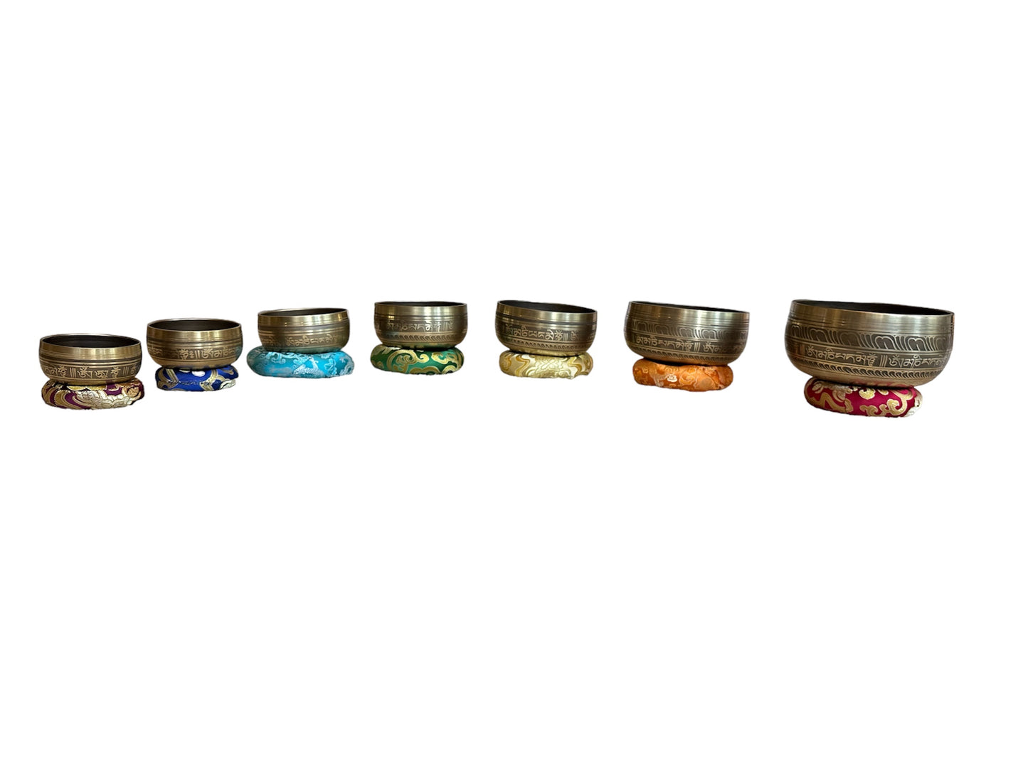 Kala 7 Chakra Singing Bowl Set