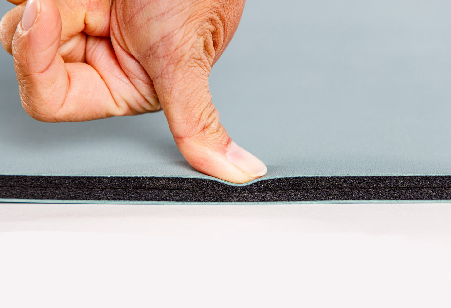 🌿 ✨ Premium Affirmation Yoga Mat — PU + Natural Rubber