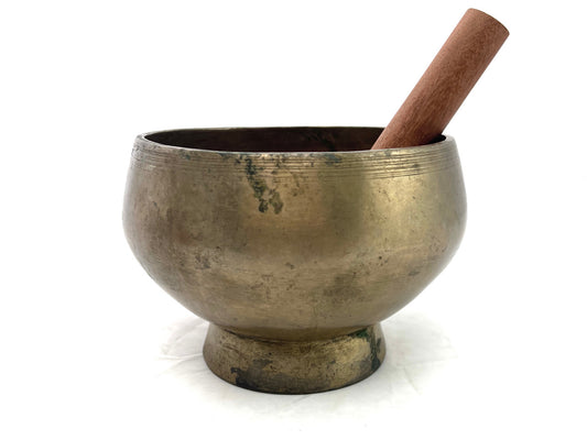 6.5" Antique Singing Bowl